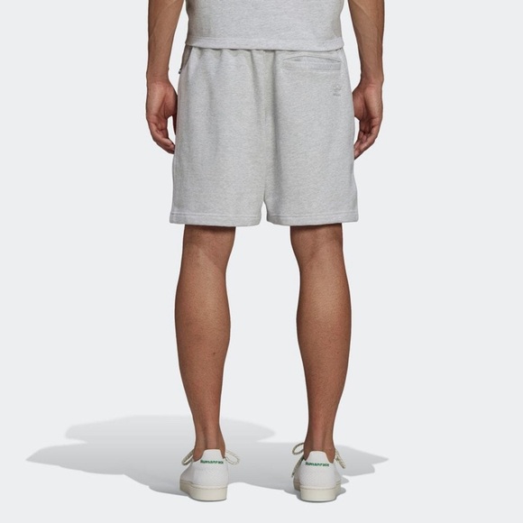 adidas x Pharrell Williams Humanrace basics short in heather light grey - Picture 2 of 16